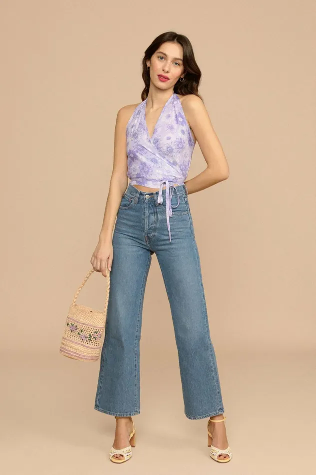 AMBER Top Lilas Tournesol Women Rouje Blouses and Tops