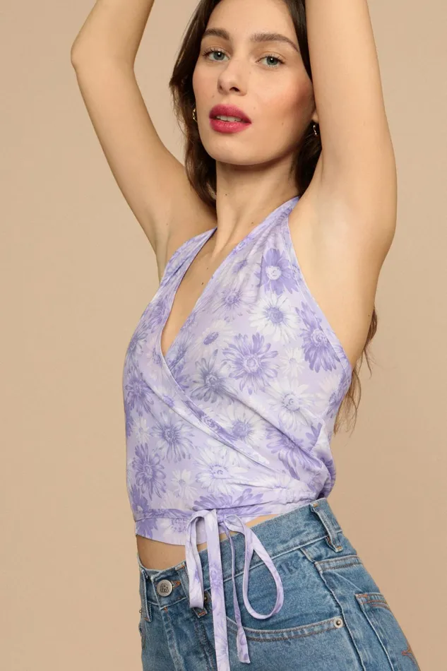 AMBER Top Lilas Tournesol Women Rouje Blouses and Tops