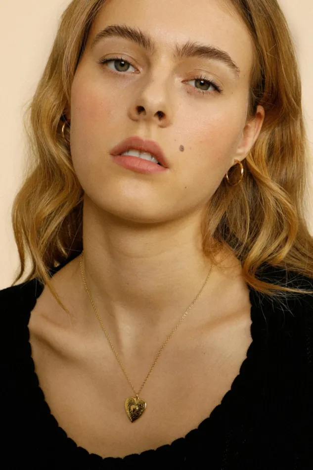 AMELIE Necklace Or Vieilli Women Rouje Jewelry and Accessories
