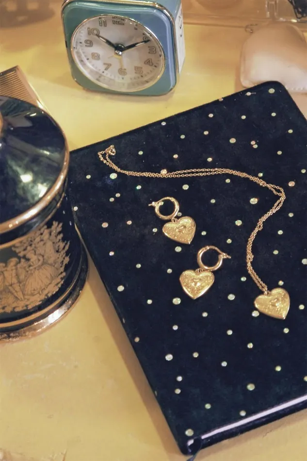 AMELIE Necklace Or Vieilli Women Rouje Jewelry and Accessories