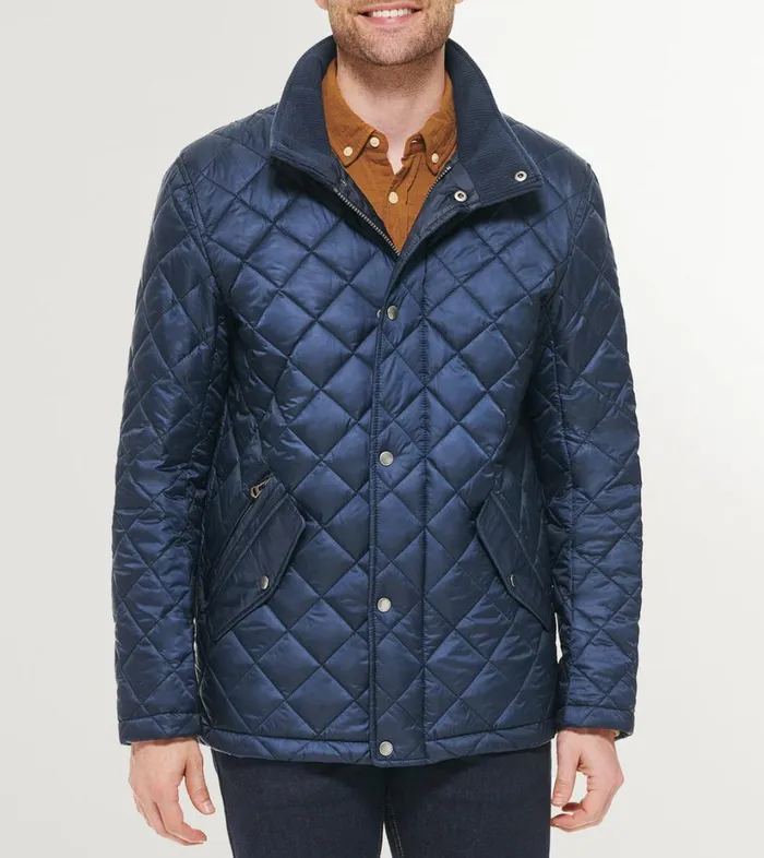 Bags and Backpacks Men Cole Haan Quilted Barn Jacket Navy Bags and Backpacks Men Cole Haan Quilted Barn Jacket Navy