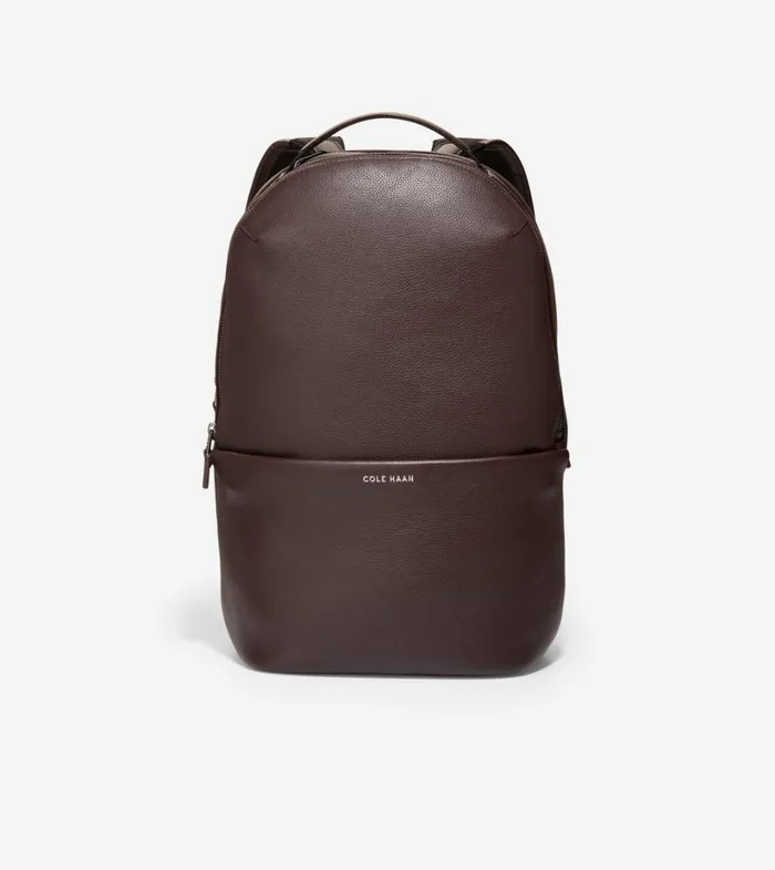Bags and Backpacks Men Cole Haan Triboro Backpack Dark Chocolate