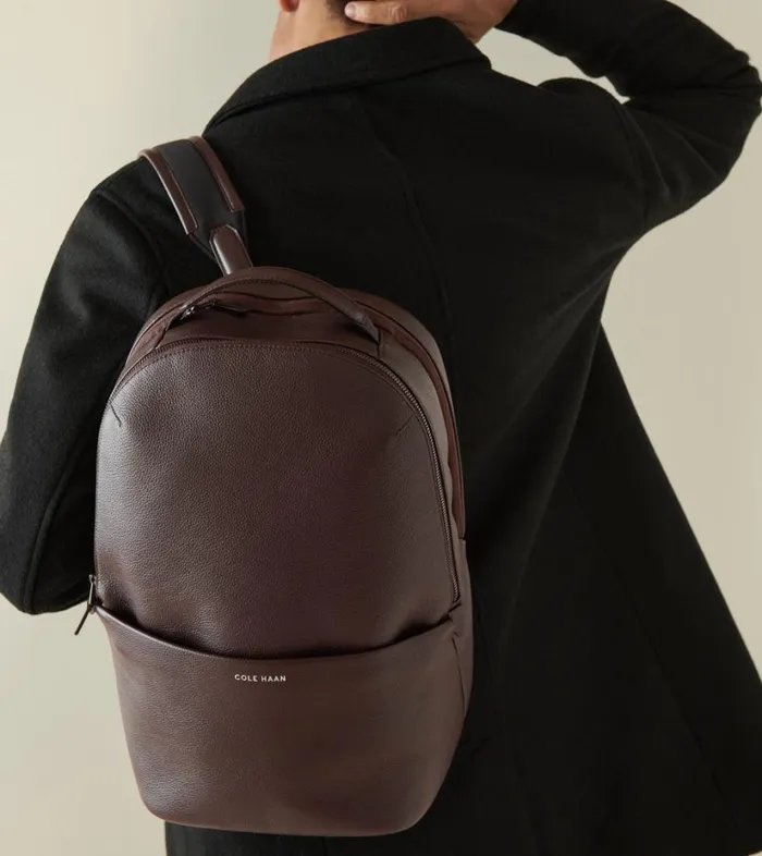 Bags and Backpacks Men Cole Haan Triboro Backpack Dark Chocolate Bags and Backpacks Men Cole Haan Triboro Backpack Dark Chocolate
