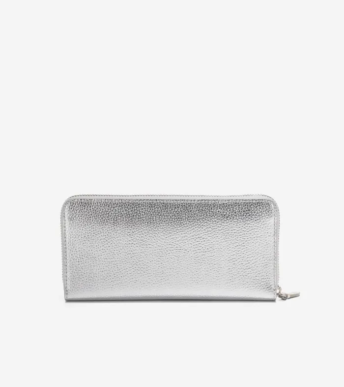 Bags And Backpacks Women Cole Haan Continental Wallet Silvergold Colorblock Bags And Backpacks Women Cole Haan Continental Wallet Silvergold Colorblock