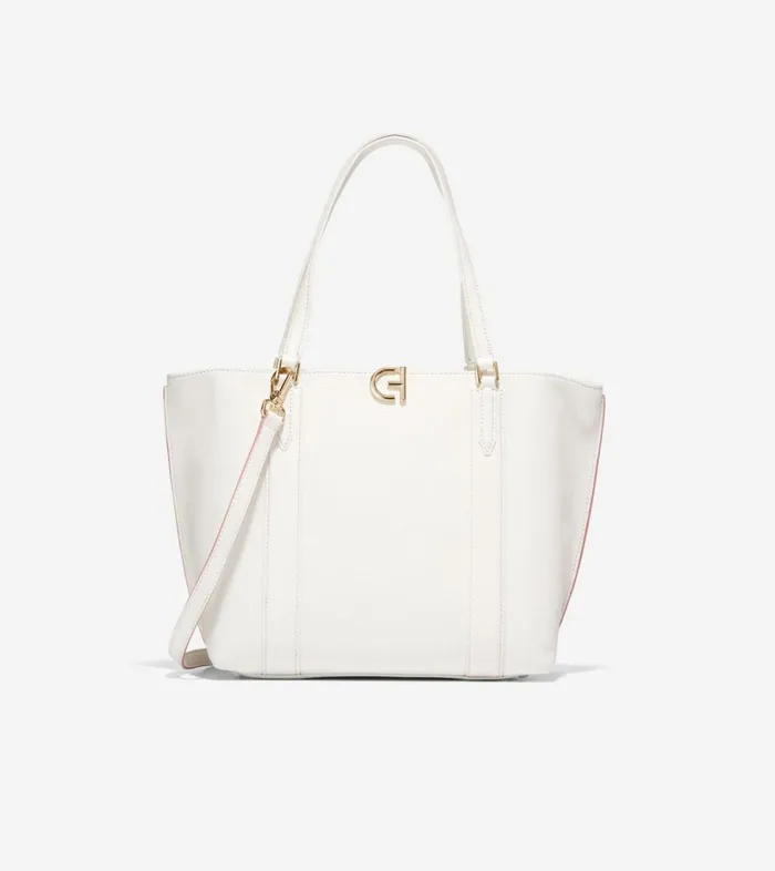 Bags And Backpacks Women Cole Haan Essential Small Tote Egret
