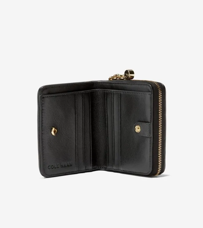 Bags And Backpacks Women Cole Haan Essential Zip Wallet Black Bags And Backpacks Women Cole Haan Essential Zip Wallet Black