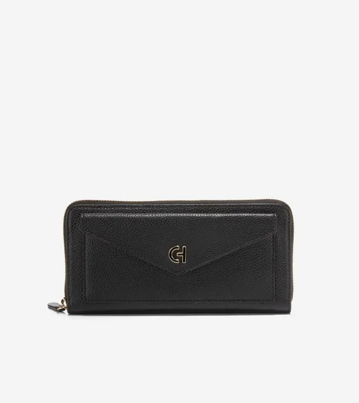 Bags And Backpacks Women Cole Haan Town Continental Wallet Black