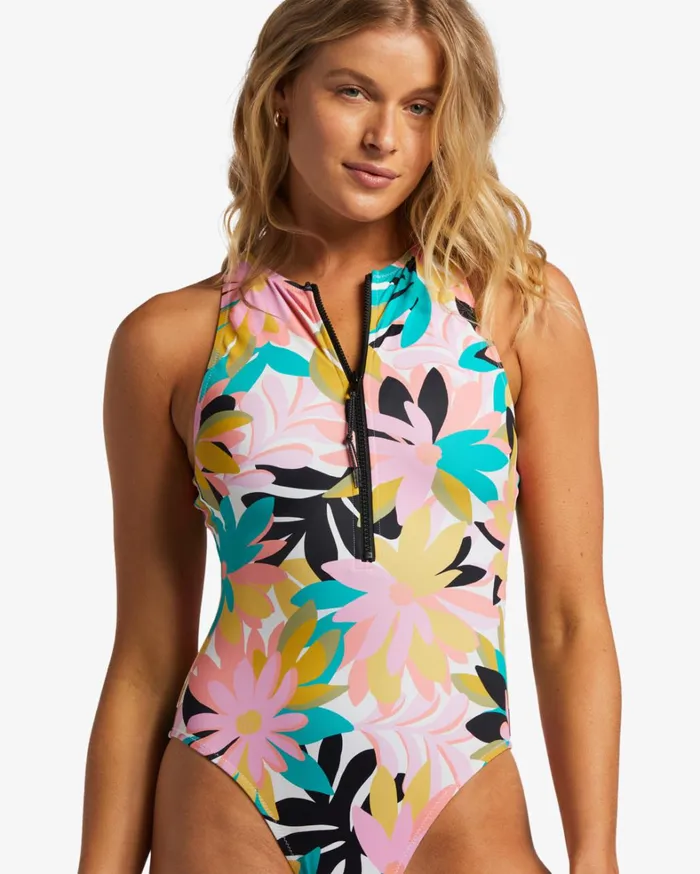 Billabong Adventure Division Swim Women ADiv High Neck One Piece Swimsuit Black Multi 3 Billabong Adventure Division Swim Women ADiv High Neck One Piece Swimsuit Black Multi 3
