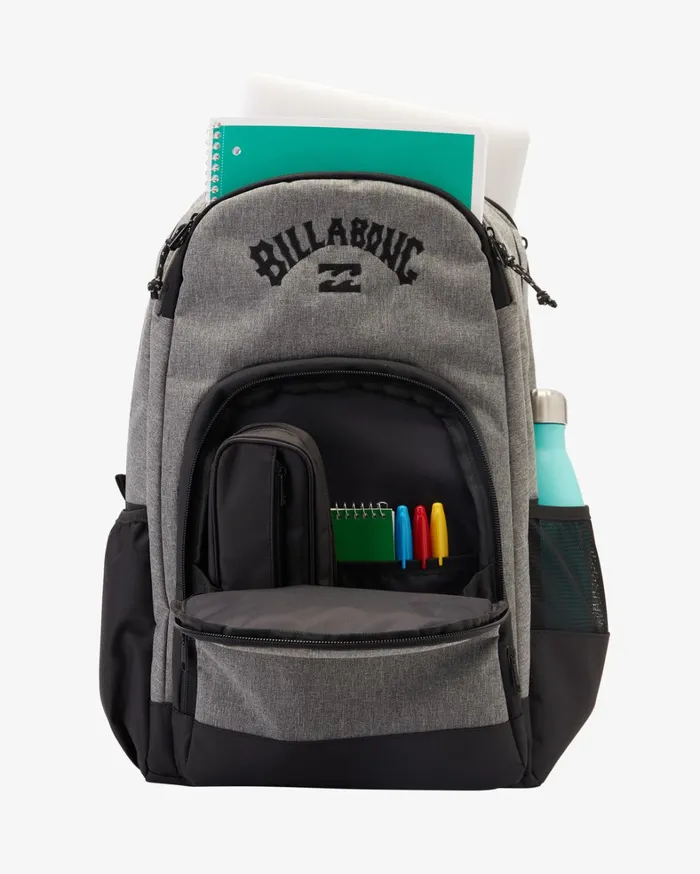 Billabong Backpacks and Luggage Men Command 29L Large Backpack Grey Heather Billabong Backpacks and Luggage Men Command 29L Large Backpack Grey Heather