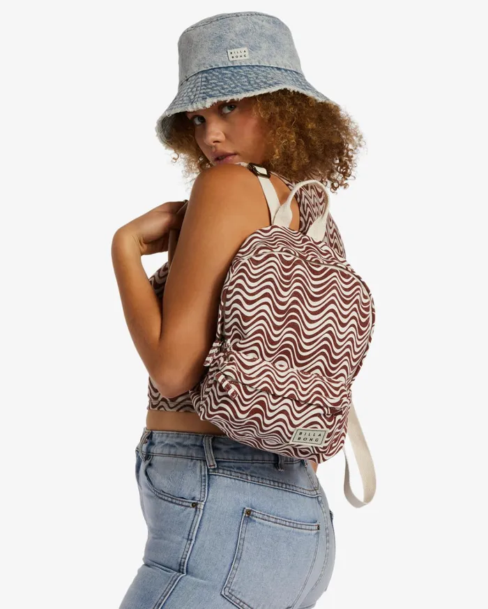 Billabong Backpacks Women Mini Mama Canvas Backpack Americano