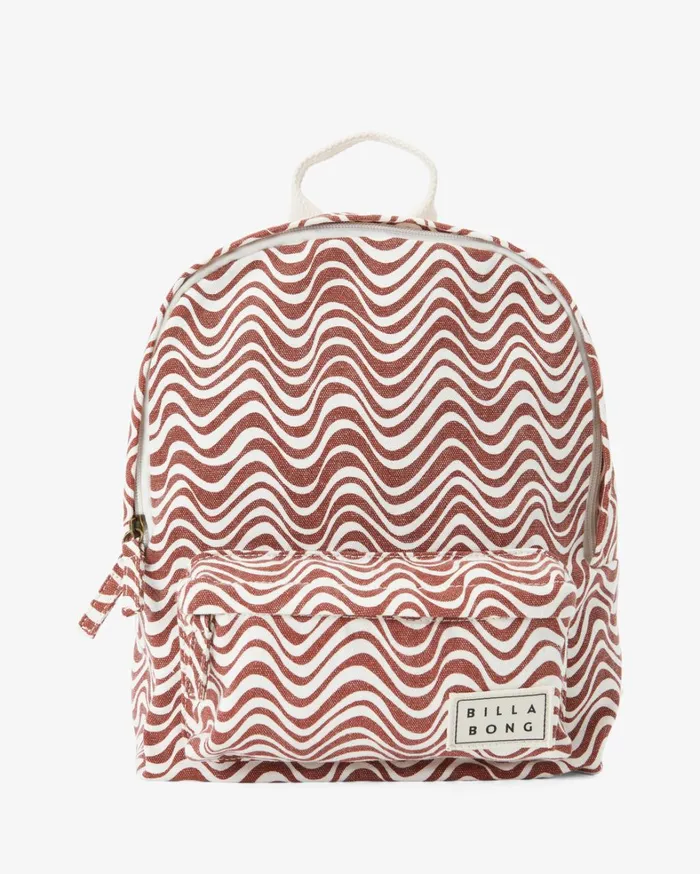 Billabong Backpacks Women Mini Mama Canvas Backpack Americano Billabong Backpacks Women Mini Mama Canvas Backpack Americano