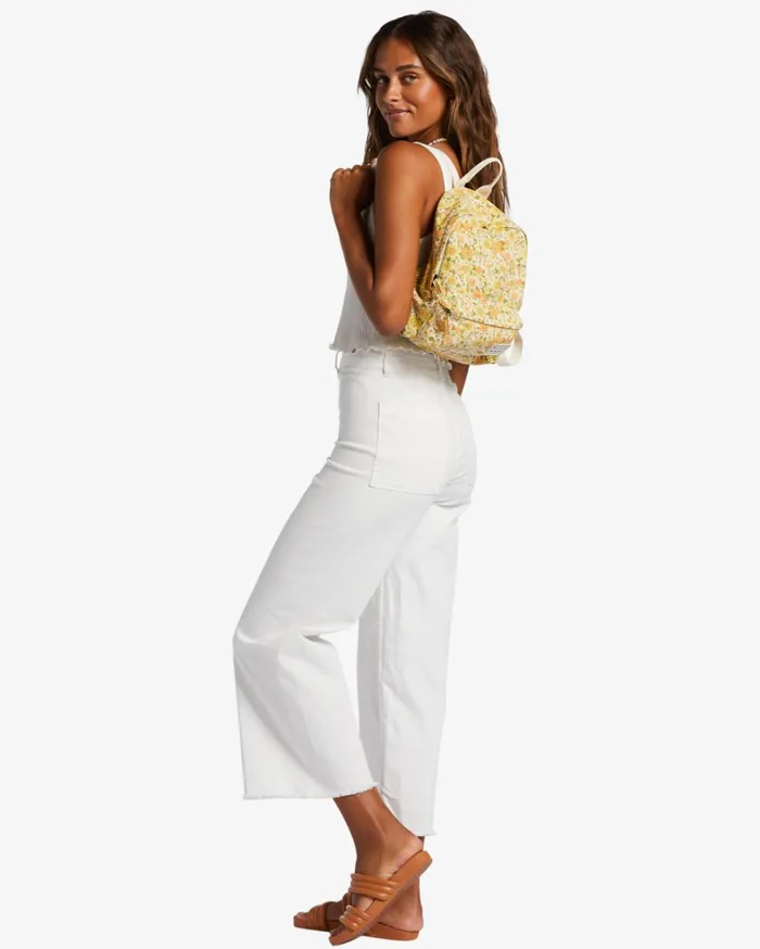 Billabong Backpacks Women Mini Mama Canvas Backpack Honeybee Billabong Backpacks Women Mini Mama Canvas Backpack Honeybee