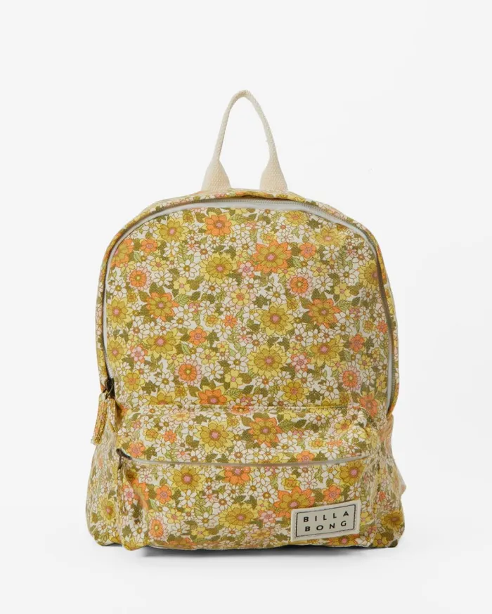 Billabong Backpacks Women Mini Mama Canvas Backpack Honeybee Billabong Backpacks Women Mini Mama Canvas Backpack Honeybee