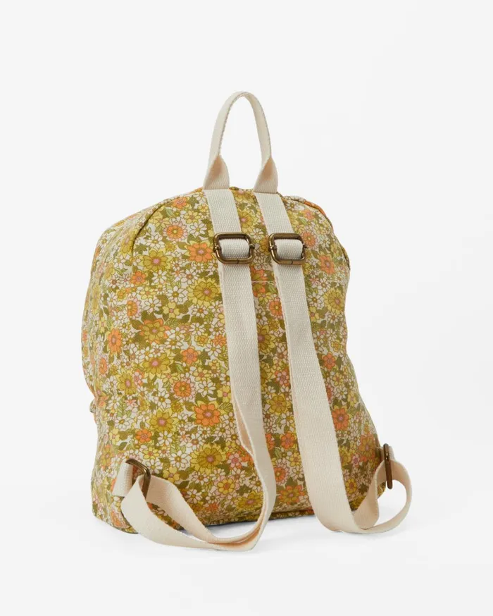 Billabong Backpacks Women Mini Mama Canvas Backpack Honeybee Billabong Backpacks Women Mini Mama Canvas Backpack Honeybee