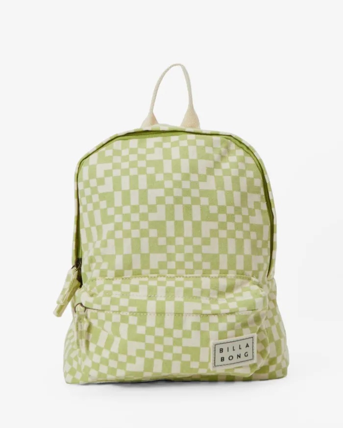 Billabong Backpacks Women Mini Mama Canvas Backpack Light Lime Billabong Backpacks Women Mini Mama Canvas Backpack Light Lime