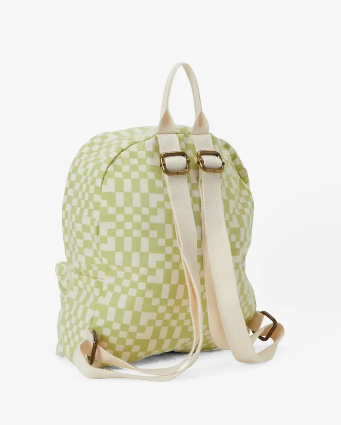 Billabong Backpacks Women Mini Mama Canvas Backpack Light Lime Billabong Backpacks Women Mini Mama Canvas Backpack Light Lime
