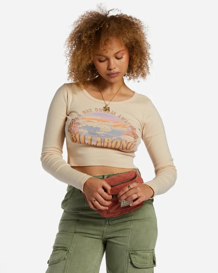 Billabong Backpacks Women On My Bum Waist Pack Rose Dawn