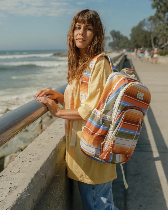 Billabong Backpacks Women Roadie Backpack Orange Kiss