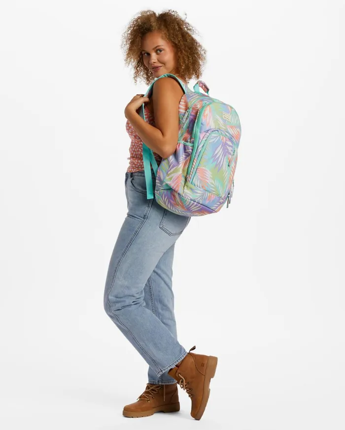 Billabong Backpacks Women Roadie Backpack Tropical Blue Billabong Backpacks Women Roadie Backpack Tropical Blue