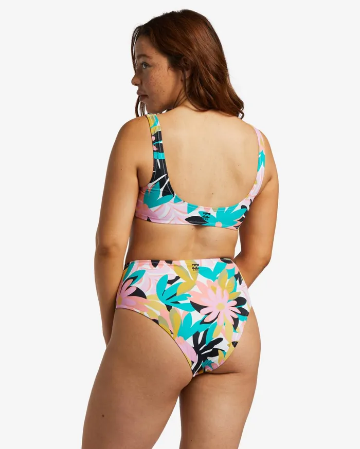 Billabong Bikinis Women ADiv Medium Bikini Bottoms Black Multi 3 Billabong Bikinis Women ADiv Medium Bikini Bottoms Black Multi 3