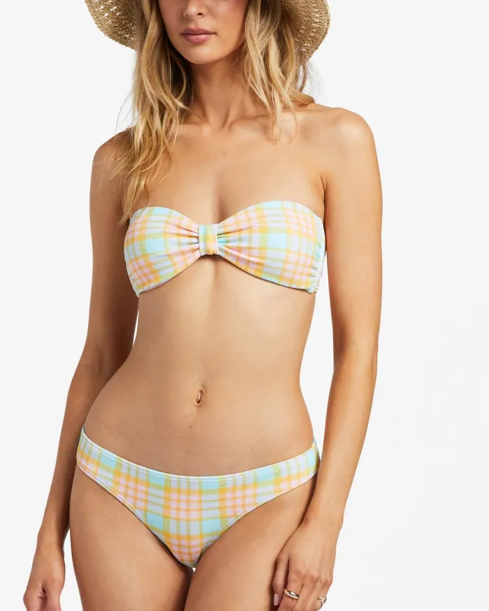 Billabong Bikinis Women Check Please Cocoa Skimpy Bikini Bottoms Multi Billabong Bikinis Women Check Please Cocoa Skimpy Bikini Bottoms Multi