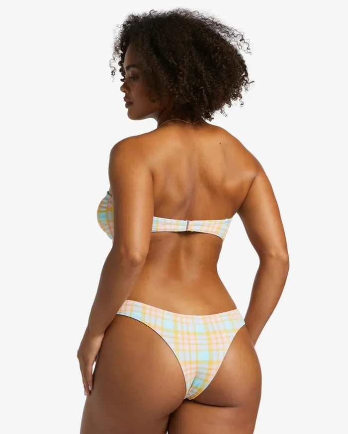 Billabong Bikinis Women Check Please Cocoa Skimpy Bikini Bottoms Multi Billabong Bikinis Women Check Please Cocoa Skimpy Bikini Bottoms Multi