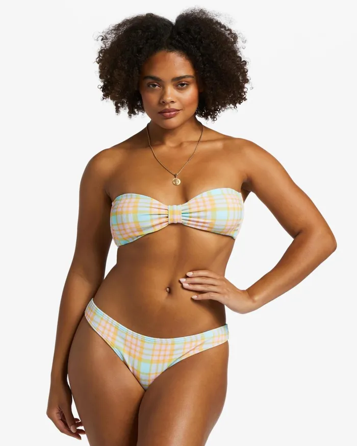 Billabong Bikinis Women Check Please Cocoa Skimpy Bikini Bottoms Multi Billabong Bikinis Women Check Please Cocoa Skimpy Bikini Bottoms Multi
