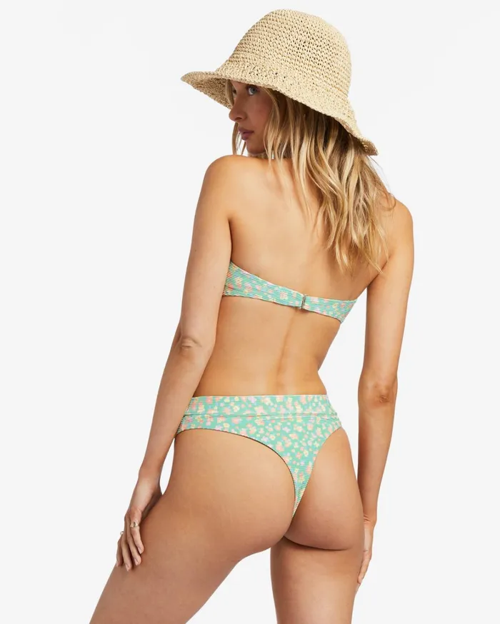 Billabong Bikinis Women I Sea You Tanlines Bandeau Bikini Top Spearmint Billabong Bikinis Women I Sea You Tanlines Bandeau Bikini Top Spearmint