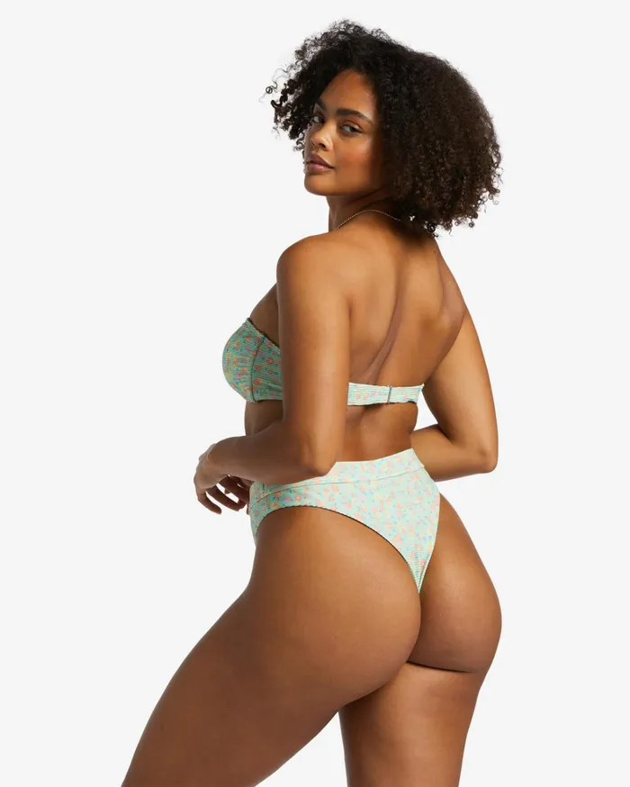 Billabong Bikinis Women I Sea You Tanlines Bandeau Bikini Top Spearmint Billabong Bikinis Women I Sea You Tanlines Bandeau Bikini Top Spearmint