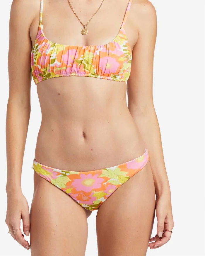 Billabong Bikinis Women Summer Folk Reversible Skimpy Bikini Bottoms Multi Billabong Bikinis Women Summer Folk Reversible Skimpy Bikini Bottoms Multi