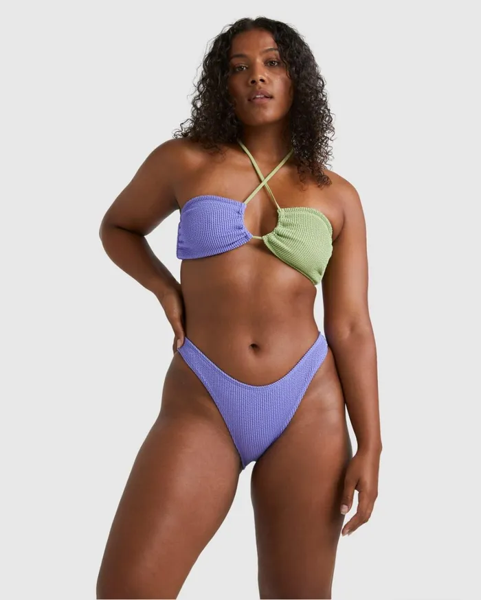 Billabong Bikinis Women Summer High Hike Bikini Bottoms Violet Cove
