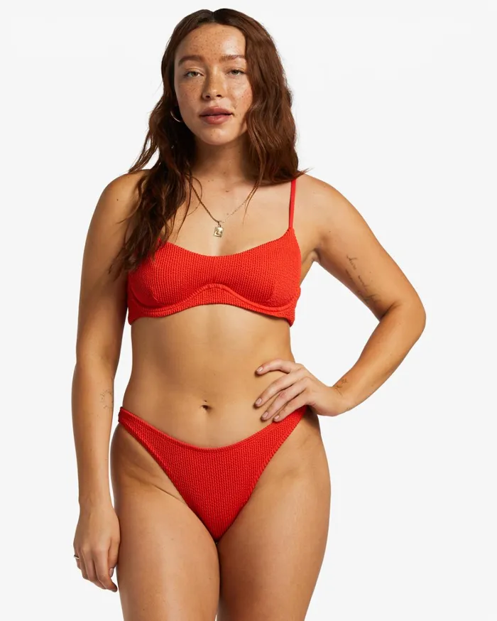Billabong Bikinis Women Summer High Kensley Underwire Bikini Top Red Aloha Billabong Bikinis Women Summer High Kensley Underwire Bikini Top Red Aloha