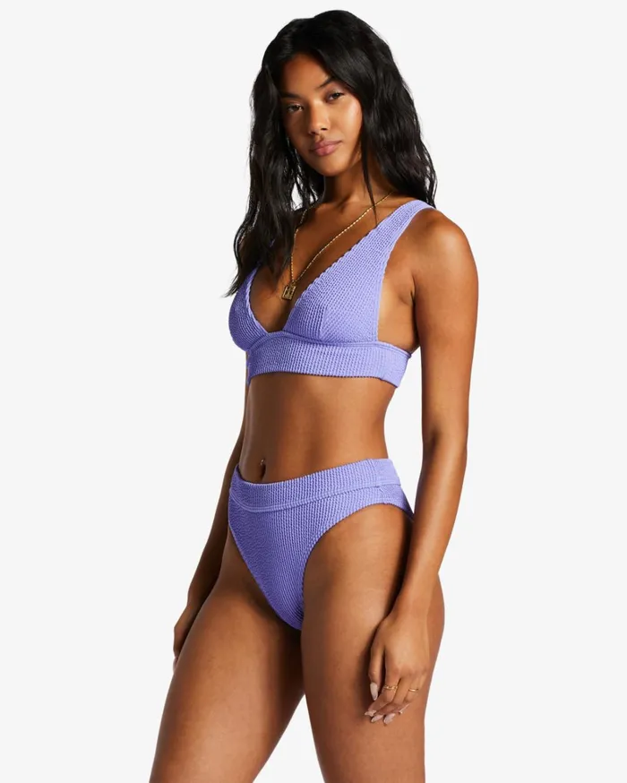 Billabong Bikinis Women Summer High Remi Plunge Bikini Top Violet Cove Billabong Bikinis Women Summer High Remi Plunge Bikini Top Violet Cove