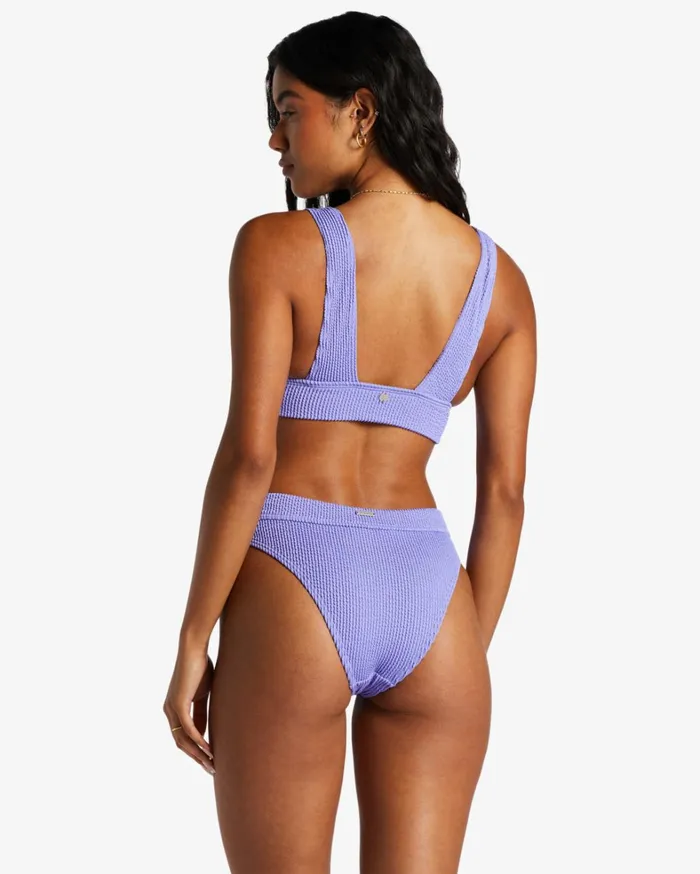 Billabong Bikinis Women Summer High Remi Plunge Bikini Top Violet Cove Billabong Bikinis Women Summer High Remi Plunge Bikini Top Violet Cove