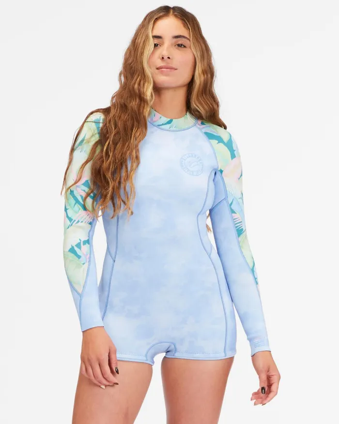 Billabong Billabong Surf Capsule Women 22 Spring Fever Long Sleeve Spring Suit Wave Wash Billabong Billabong Surf Capsule Women 22 Spring Fever Long Sleeve Spring Suit Wave Wash