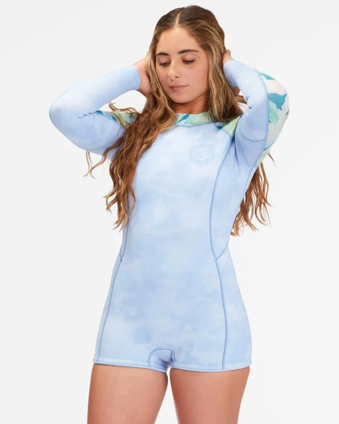 Billabong Billabong Surf Capsule Women 22 Spring Fever Long Sleeve Spring Suit Wave Wash Billabong Billabong Surf Capsule Women 22 Spring Fever Long Sleeve Spring Suit Wave Wash