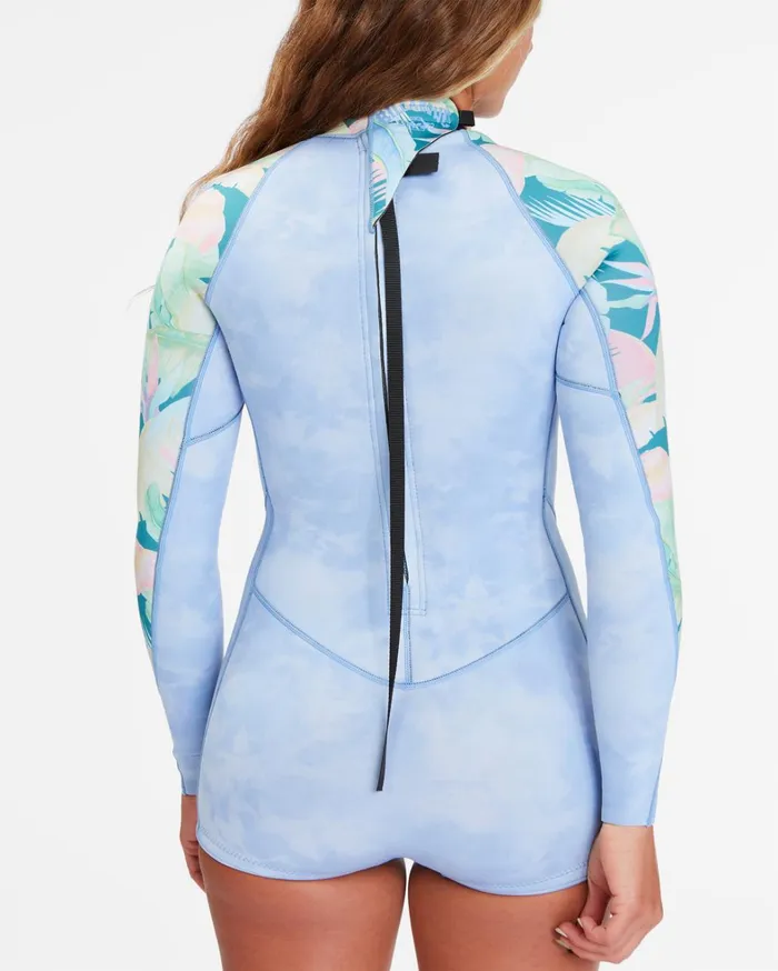Billabong Billabong Surf Capsule Women 22 Spring Fever Long Sleeve Spring Suit Wave Wash Billabong Billabong Surf Capsule Women 22 Spring Fever Long Sleeve Spring Suit Wave Wash