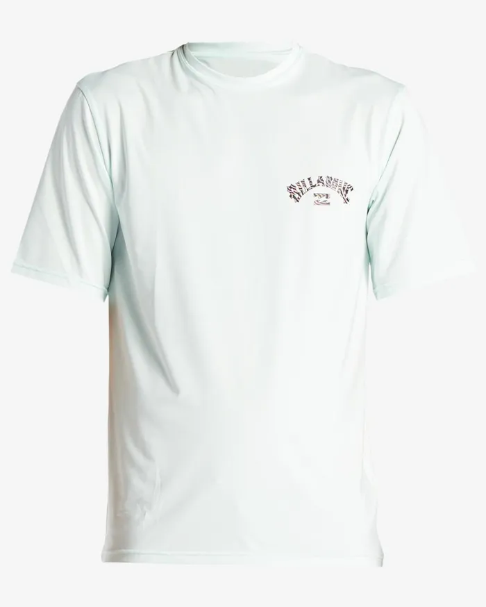 Billabong Boys039 Shorts Men Boy039s Arch Fill Short Sleeve UPF 50 Surf TShirt Seaglass Billabong Boys039 Shorts Men Boy039s Arch Fill Short Sleeve UPF 50 Surf TShirt Seaglass