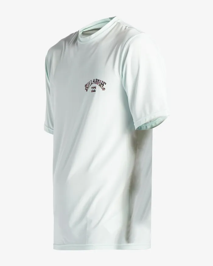 Billabong Boys039 Shorts Men Boy039s Arch Fill Short Sleeve UPF 50 Surf TShirt Seaglass Billabong Boys039 Shorts Men Boy039s Arch Fill Short Sleeve UPF 50 Surf TShirt Seaglass