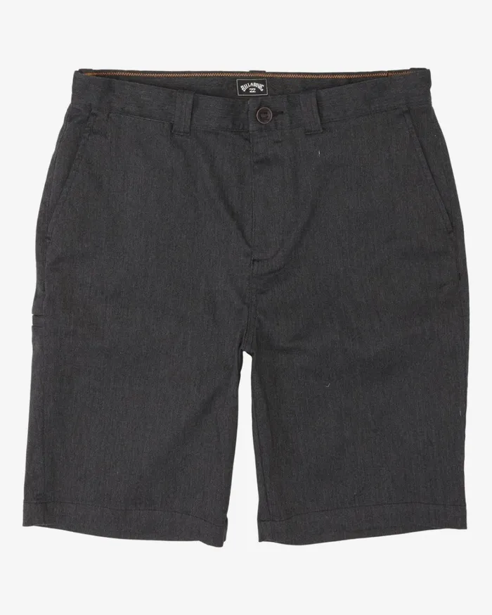 Billabong Boys039 Shorts Men Boy039s Carter Stretch Short 18034 Black Heather Billabong Boys039 Shorts Men Boy039s Carter Stretch Short 18034 Black Heather