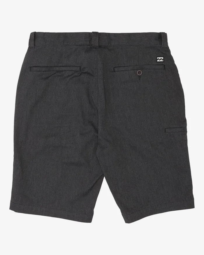 Billabong Boys039 Shorts Men Boy039s Carter Stretch Short 18034 Black Heather Billabong Boys039 Shorts Men Boy039s Carter Stretch Short 18034 Black Heather