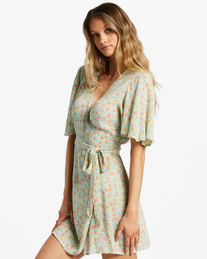 Billabong Dresses Women All For You Mini Dress Spearmint Billabong Dresses Women All For You Mini Dress Spearmint