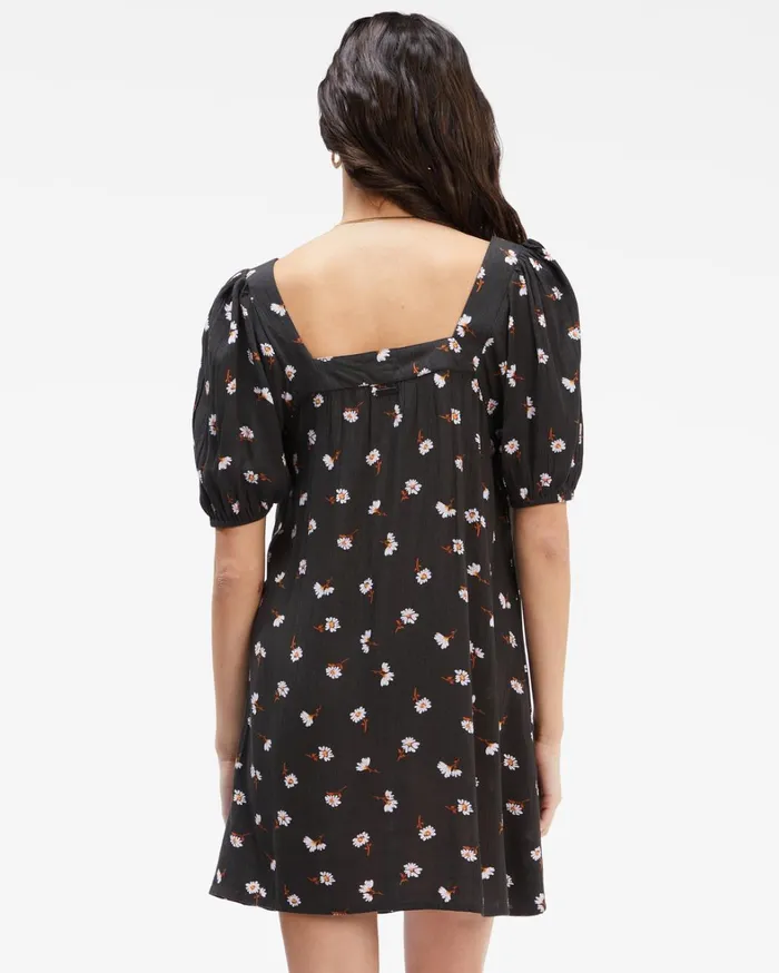 Billabong Dresses Women Bay Side Babydoll Dress Off Black Billabong Dresses Women Bay Side Babydoll Dress Off Black