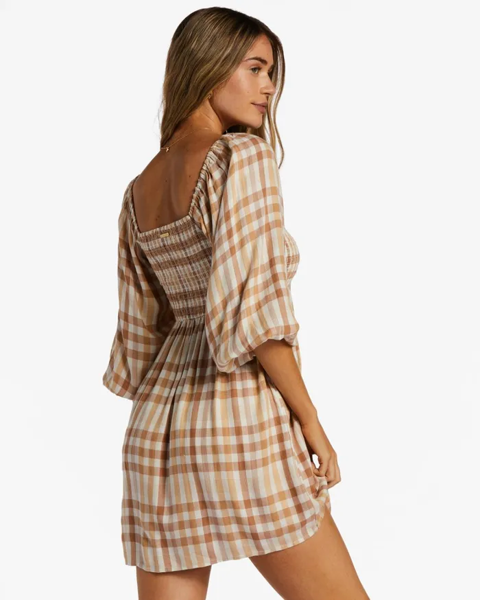 Billabong Dresses Women Paradise Days Mini Dress Truffle Billabong Dresses Women Paradise Days Mini Dress Truffle
