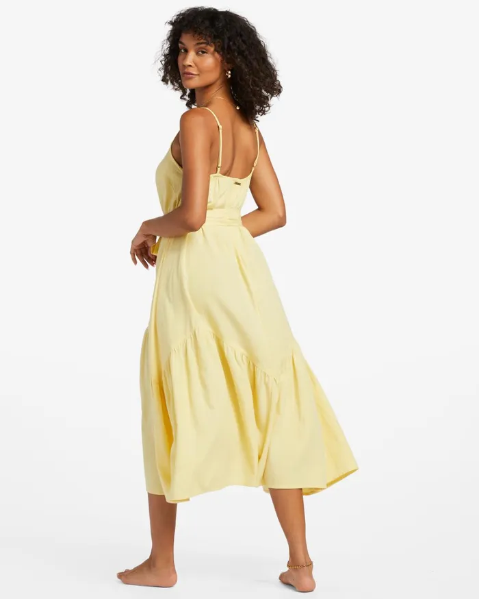 Billabong Dresses Women Sunbeam Midi Dress Sunbeam Billabong Dresses Women Sunbeam Midi Dress Sunbeam