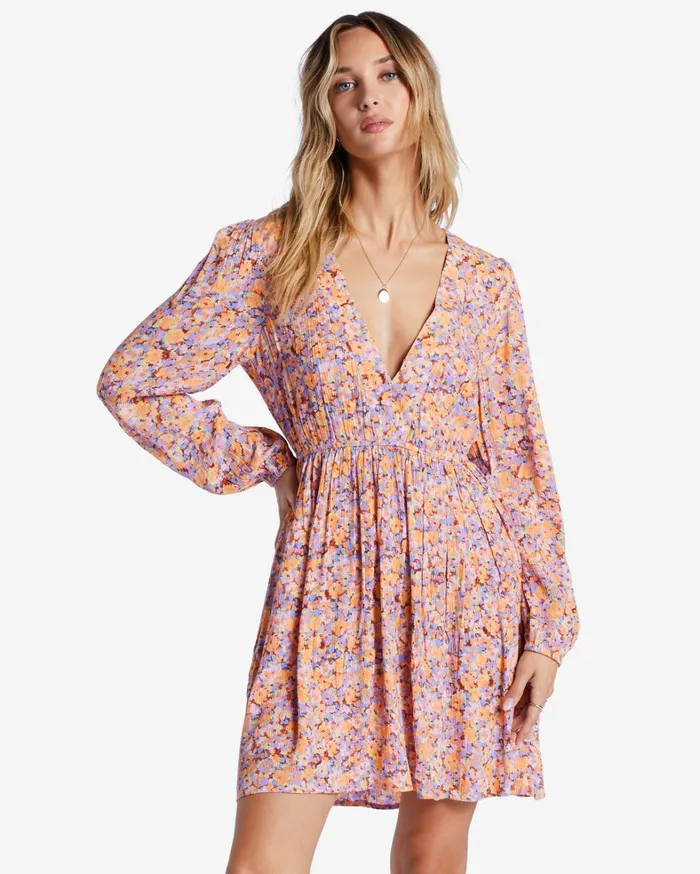 Billabong Dresses Women Sweetest Dream Mini Dress Multi 1