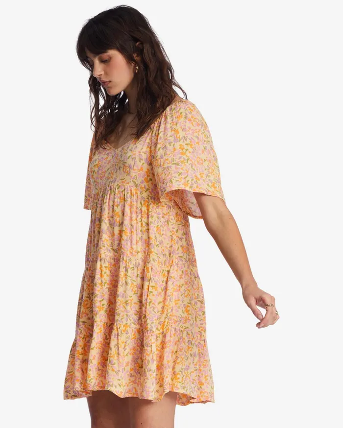 Billabong Dresses Women Take A Chance Babydoll Dress Peach Punch Billabong Dresses Women Take A Chance Babydoll Dress Peach Punch
