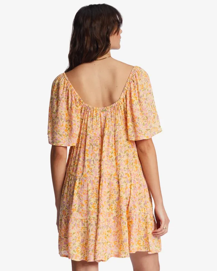 Billabong Dresses Women Take A Chance Babydoll Dress Peach Punch Billabong Dresses Women Take A Chance Babydoll Dress Peach Punch