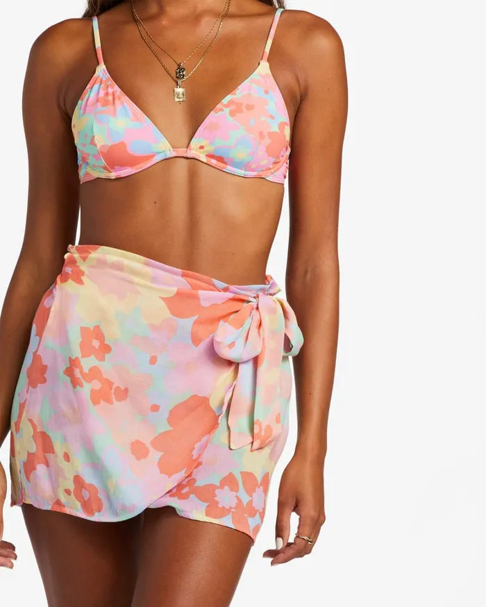 Billabong Dresses Women Under Wraps Mini Wrap Skirt Peach Pie Billabong Dresses Women Under Wraps Mini Wrap Skirt Peach Pie