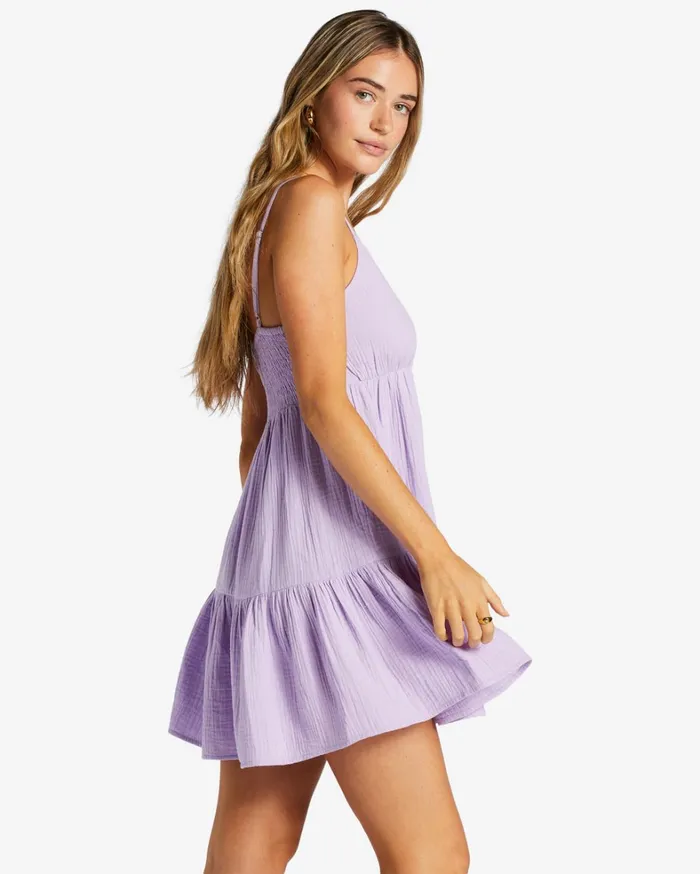Billabong Dresses Women Wave After Wave Mini Dress Lilac Breeze Billabong Dresses Women Wave After Wave Mini Dress Lilac Breeze
